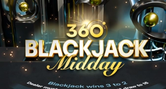 Blackjack 360 Midday game tile