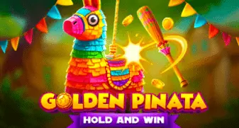 Golden Pinata Hold and Win game tile