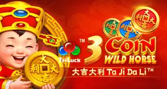 3 Coin Wild Horse game tile